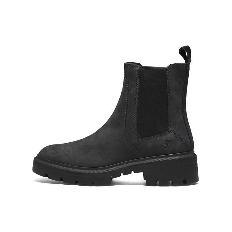 Timberland Cortina Valley Удобные нескользящие ботинки Chelsea женские ботинки черного цвета A5ND7015 36