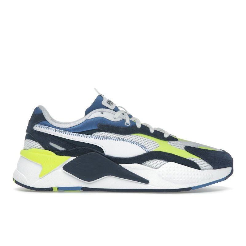 Puma RS-X3 Twill Air Mesh - Кроссовки Unisex White Peacoat 368845-01 36