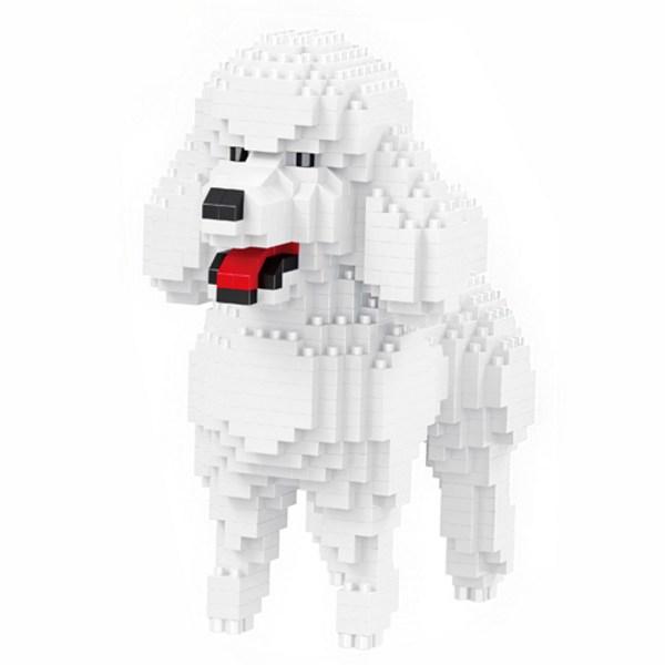 Алкулбальм-Наноблок-My Pet BAMiddle Poodle BA, популярные корейские игрушки