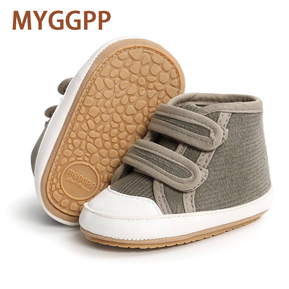 Спортивная обувь MYGGPP Детская обувь с высоким берцем для мальчиков и девочек. Детская обувь. Обувь для малышей. Детская обувь. Мягкая резиновая подошва. 11cm белый