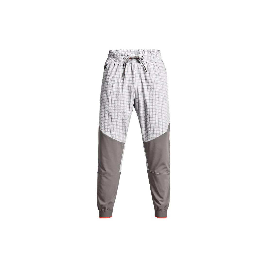 Under Armour Woven Series SS22 Training Running повседневные сращенные спортивные штаны мужские белые 1366187-066 L