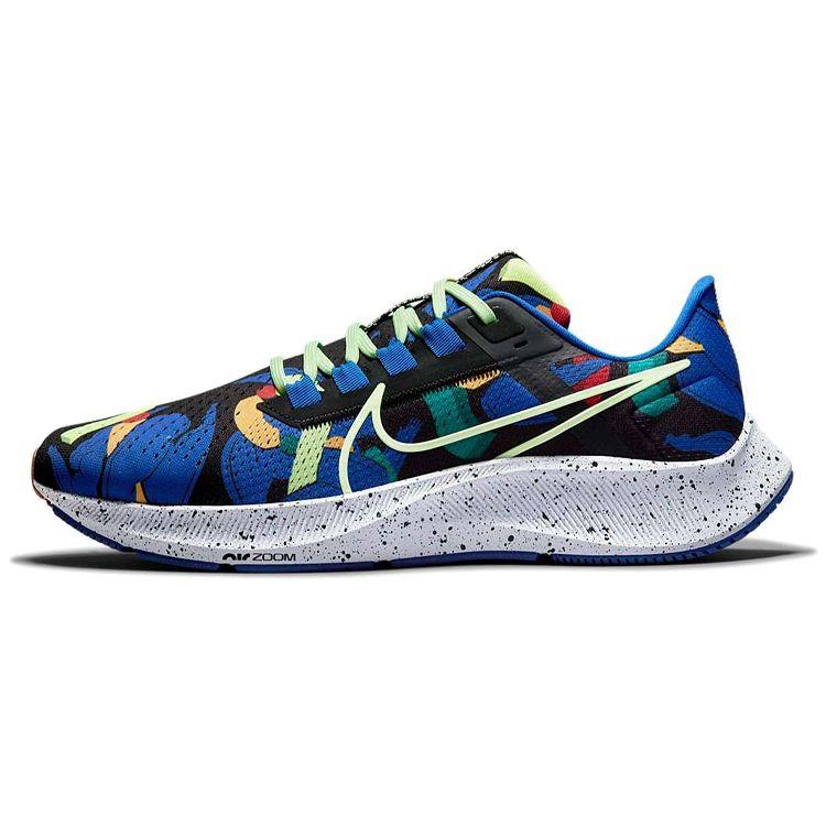 Кроссовки Nike Kelly Anna London x Air Zoom Pegasus 38 AIR. Мужские кроссовки Run Past The Future Синие Черные Racer-Blue DD1827-001 45.5
