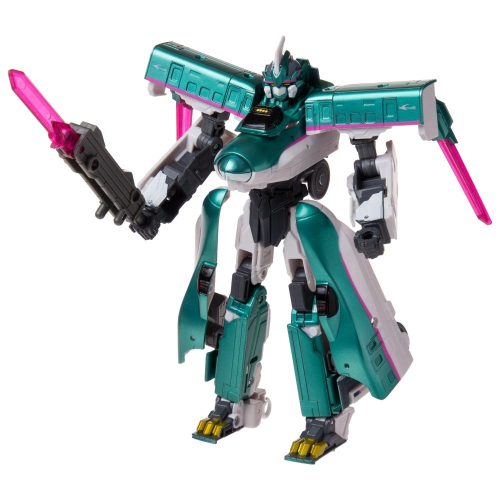 Plarail Shinkansen Трансформационный робот Shinkalion DXS01 Shinkalion E5 Hayabusa