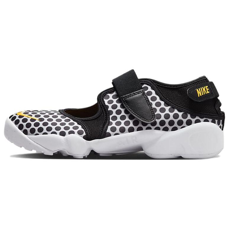 Женские кроссовки Nike Air Rift Breathe Polka Dots Black Laser-Orange White DX5422-001 35.5