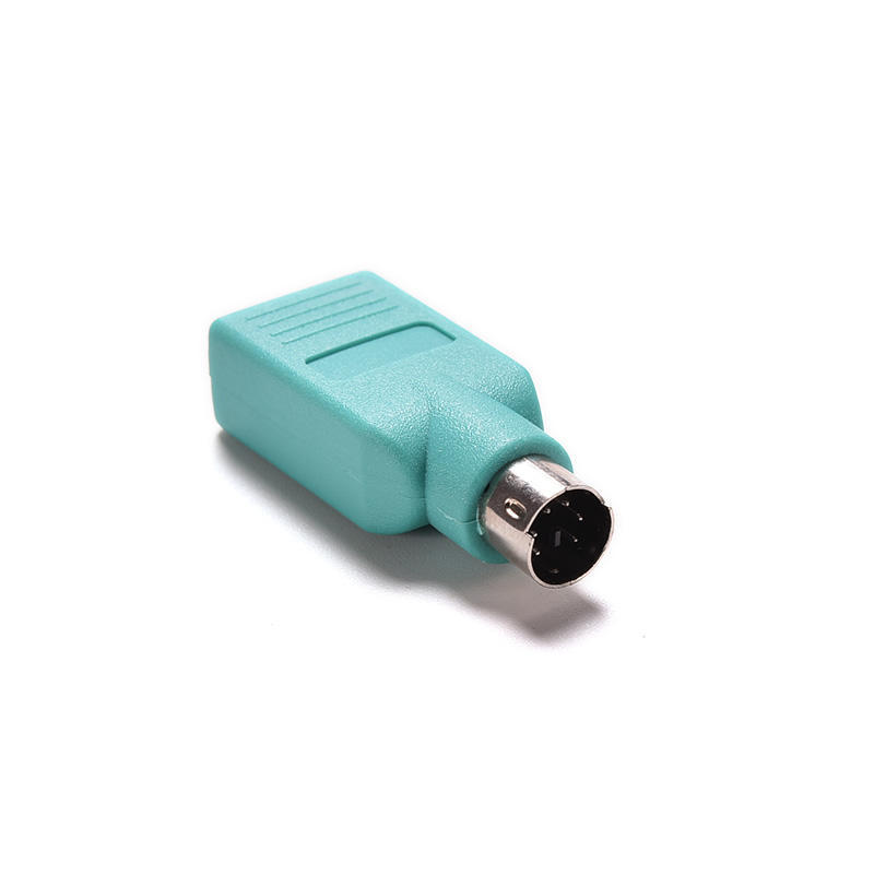 Мышь-клавиатура Конвертер гнездового адаптера PS/2 в USB 4.8cm*1.8cm*1.2cm