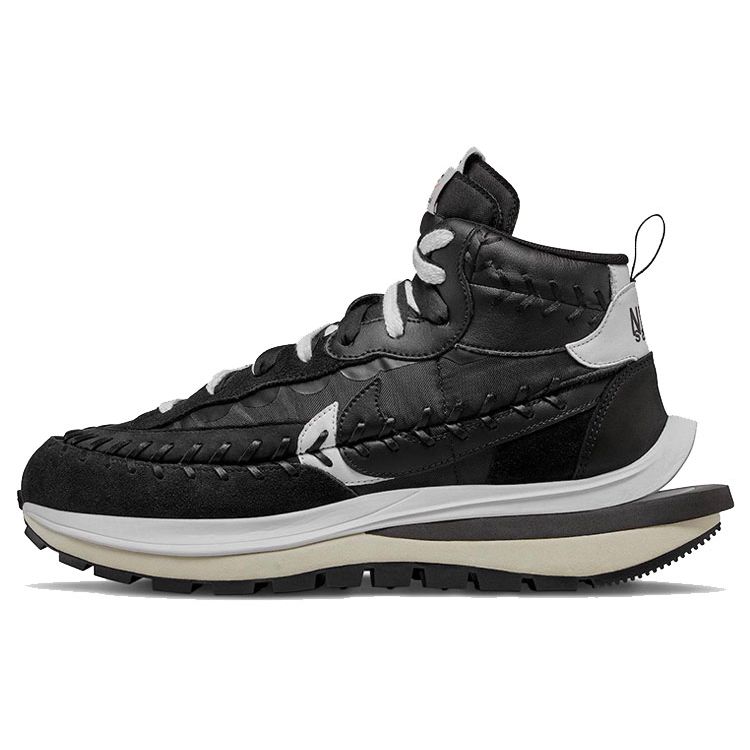 Черные кроссовки унисекс Nike sacai x Jean Paul Gaultier x VaporWaffle, белые DH9186-001 35.5