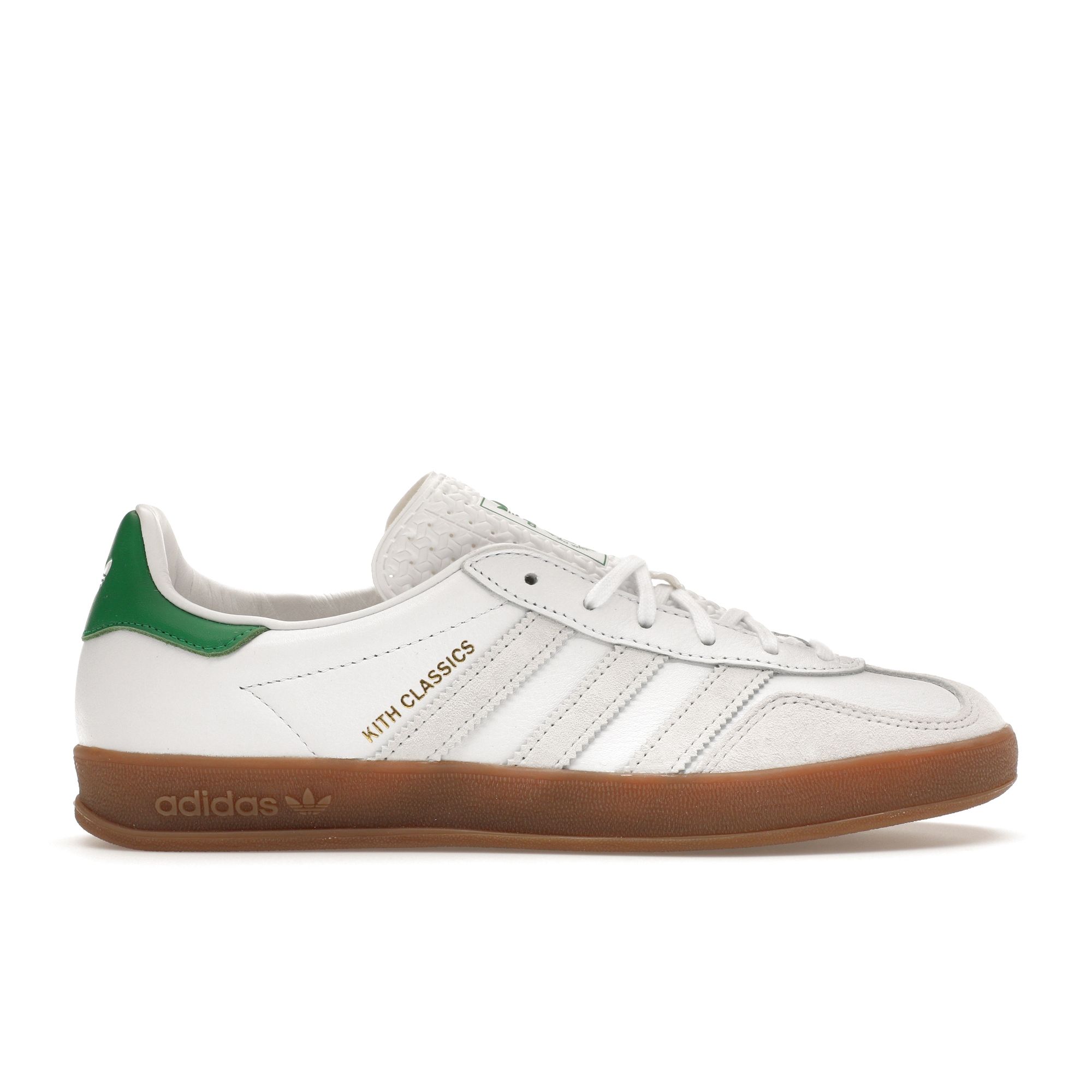 Мужские кроссовки adidas Kith x Gazelle Indoor Classics Program White Fairway-Green IH2515 40