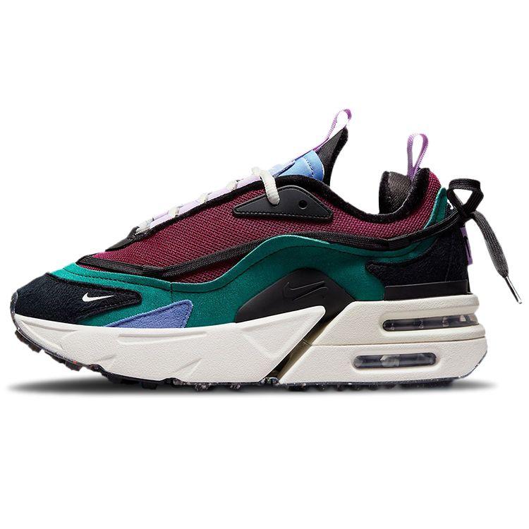 Nike Air Max Furyosa NRG Night Green Женские кроссовки Красный малиново-красный Черный DC7351-300 37.5