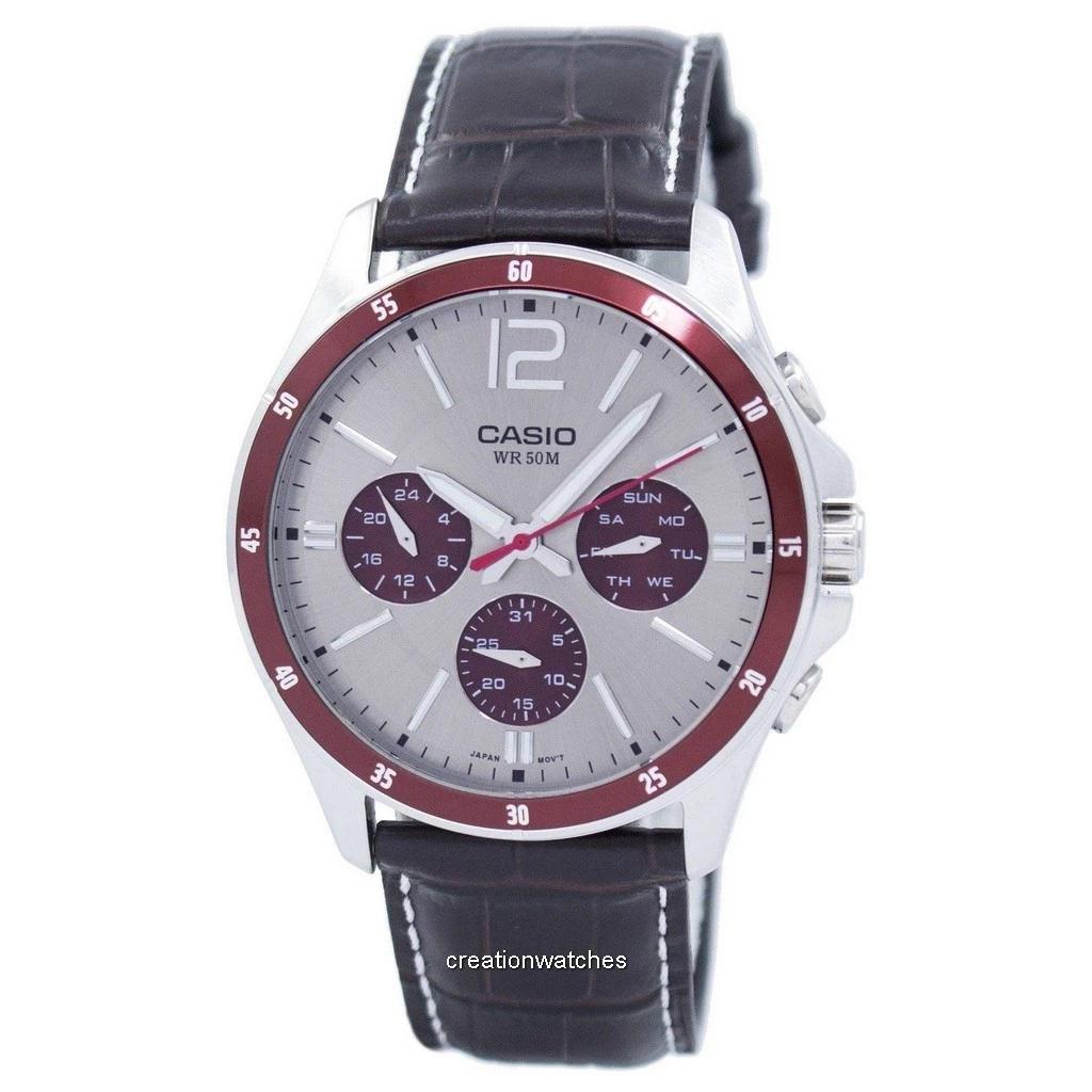 Casio Enticer Analog Quartz MTP-1374L-7A1VDF MTP1374L-7A1VDF Мужские часы серый
