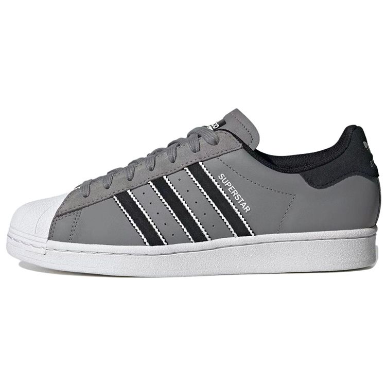 Adidas Superstar Grey Black Мужские кроссовки Grey-Three Core-Black Cloud-White IF7981 42
