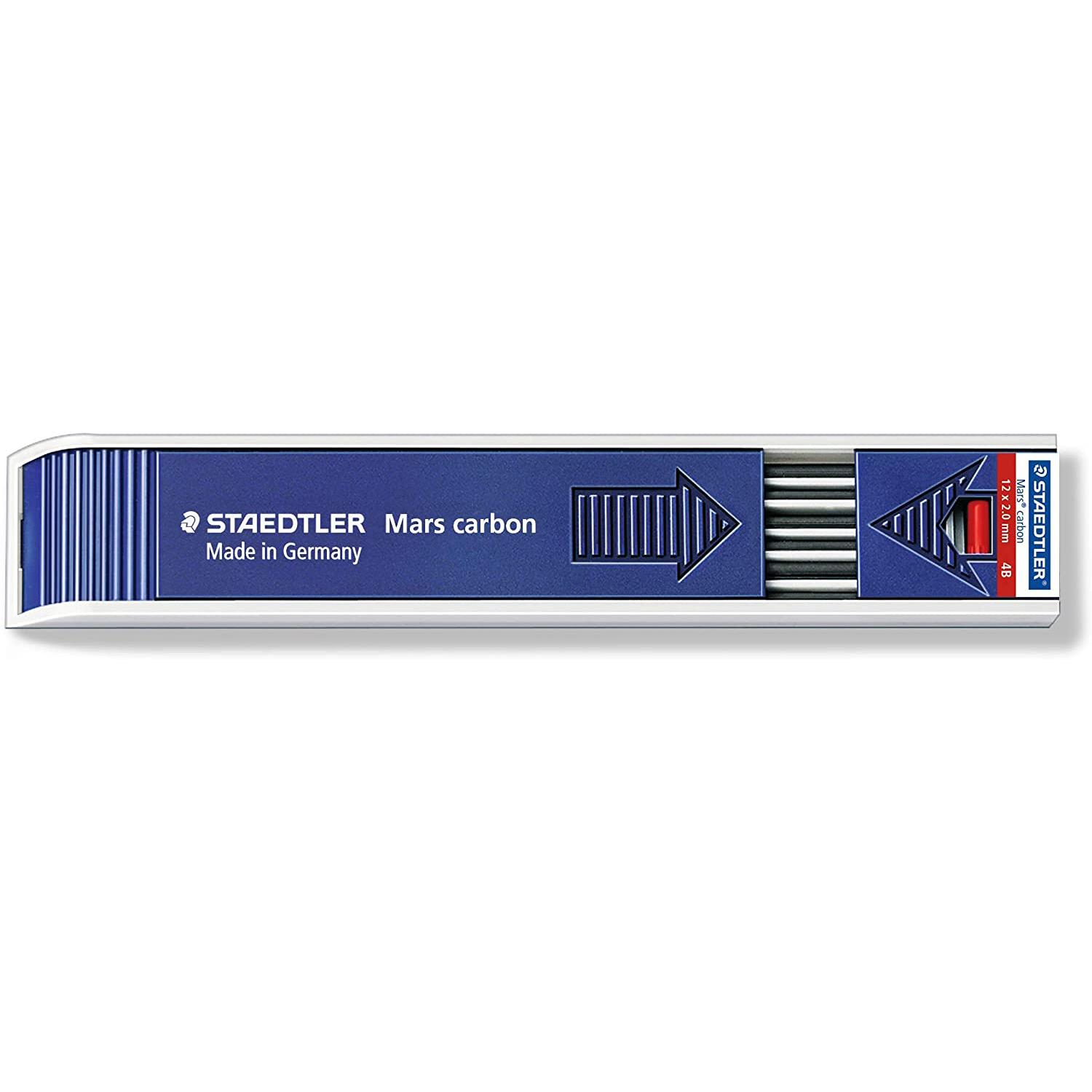 Свинец Staedtler Mars Carbon, 2 мм, 4B, 12 выводов (200-4B)