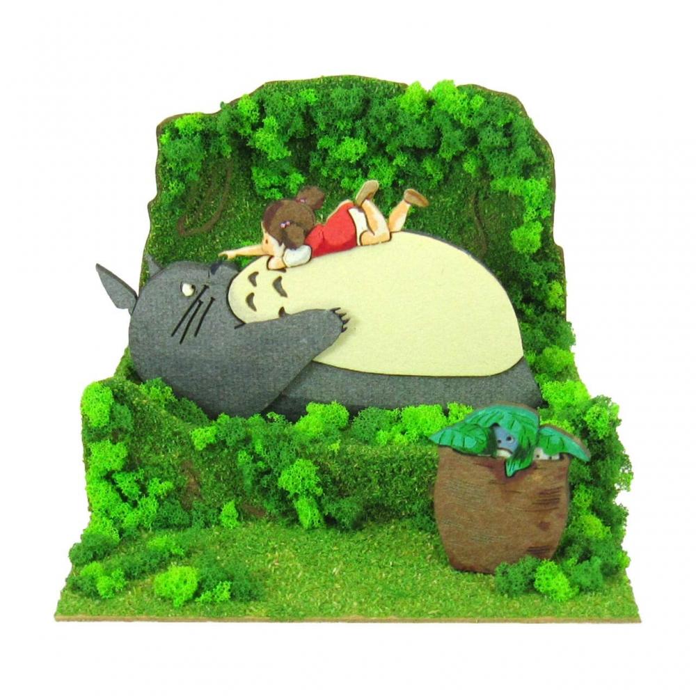 Sankei Studio Ghibli mini Мой сосед Тоторо Мэй и Тоторо Немасштабная бумажная поделка MP07-48