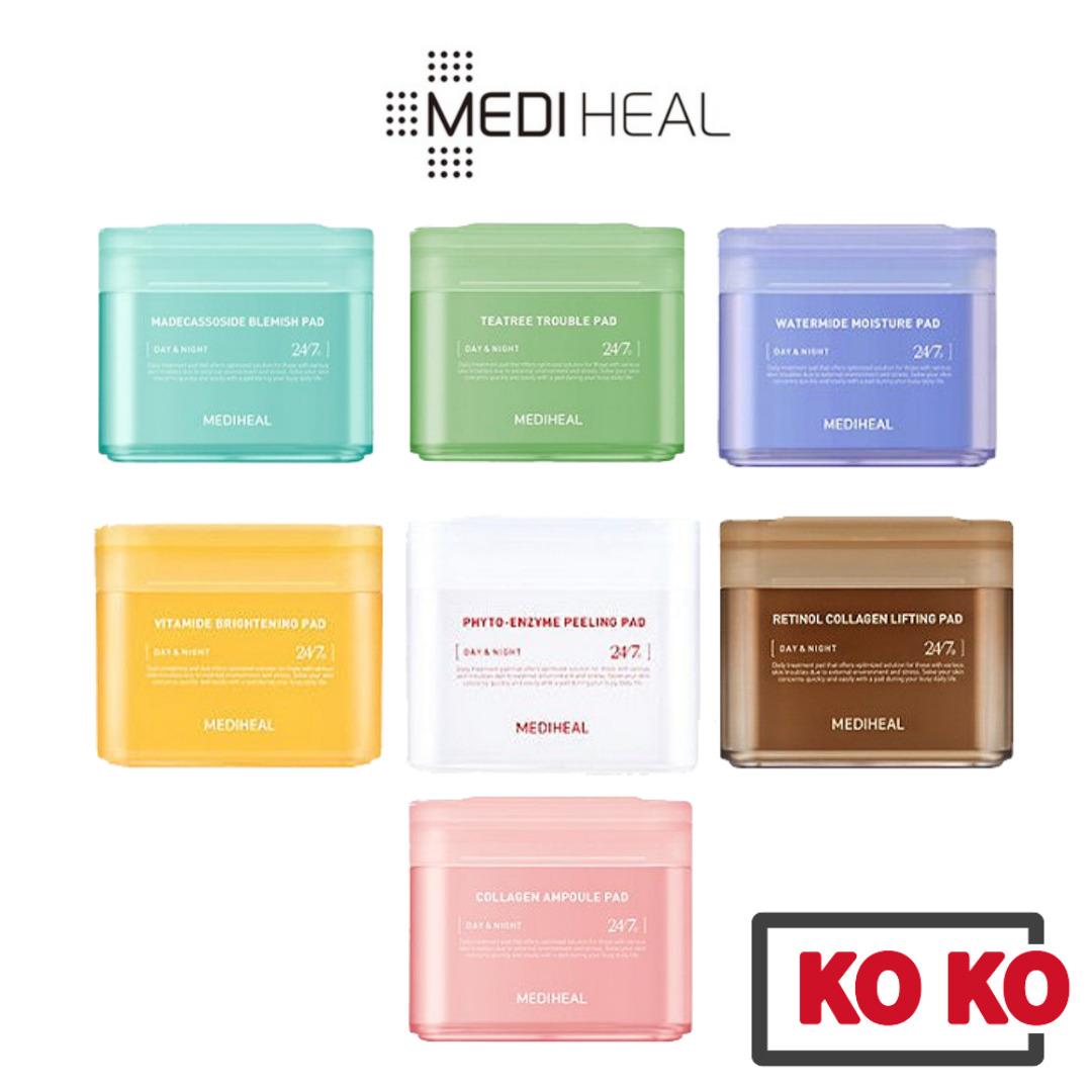 [Mediheal] Коллекция тоников для лица, 7 типов, 100 шт./90 шт. Phyto-enzyme