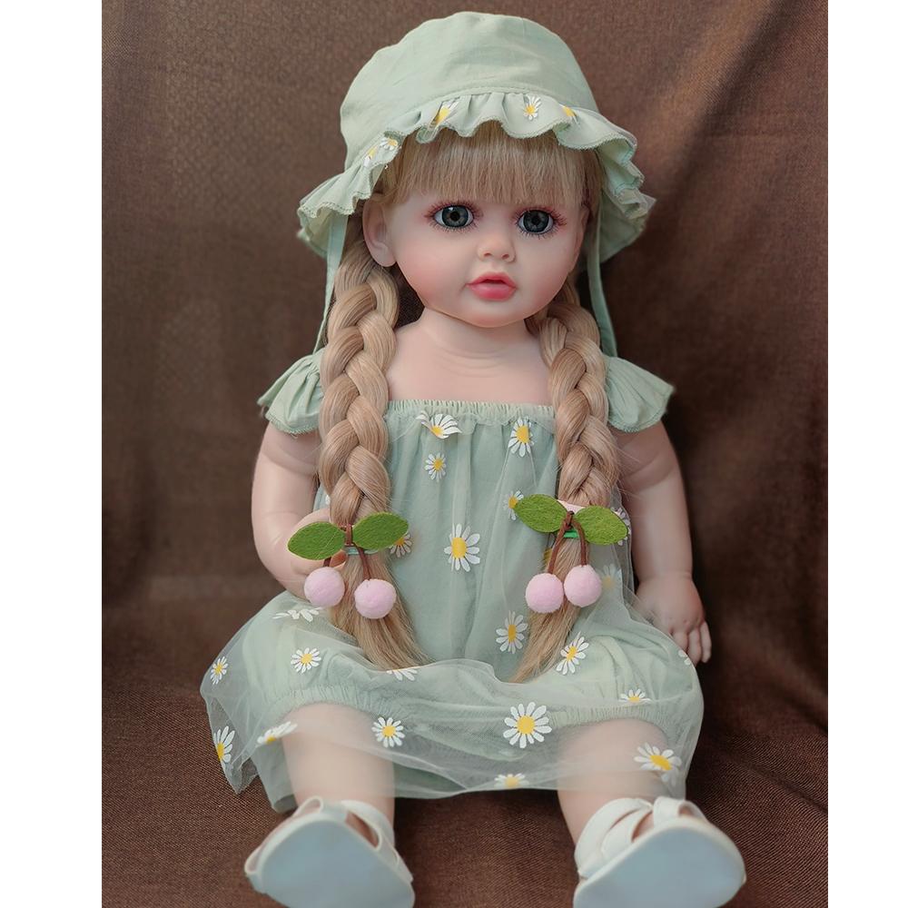 Куклы Reborn Baby 55 см Life Like Babies Doll Силиконовые настоящие Подарочные игрушки для маленьких девочек для детей Подарок на день рождения