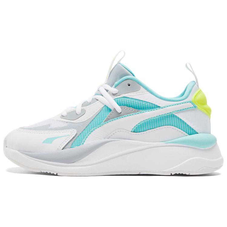 Женские кроссовки Puma RS-Curve Electric Aqua Синий Белый Желтый-Alert 375782-02 38