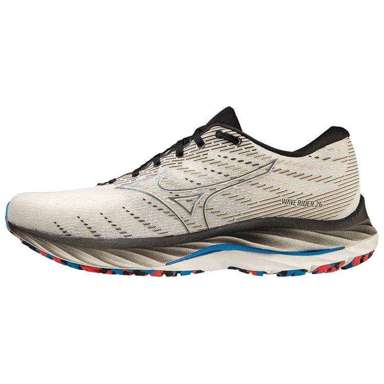 Mizuno Wave Rider 28 Белоснежные Индиго Мужские Кроссовки Indigo-Bunting J1GC226301 41