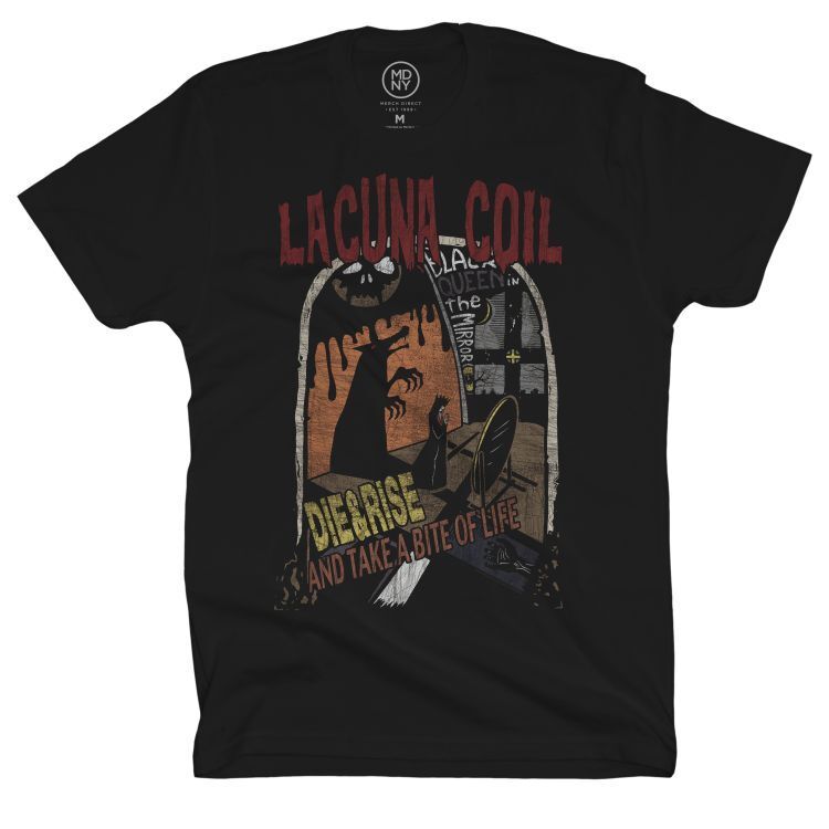 Футболка унисекс LACUNA COIL Die Rise Merch S