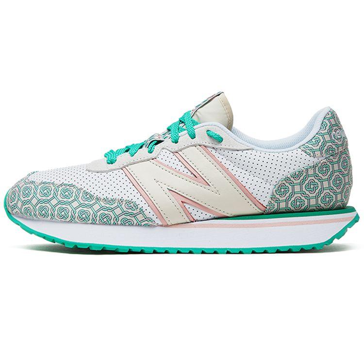 Бело-зеленые кроссовки унисекс New Balance Casablanca x 237 Munsell MS237CBA 36