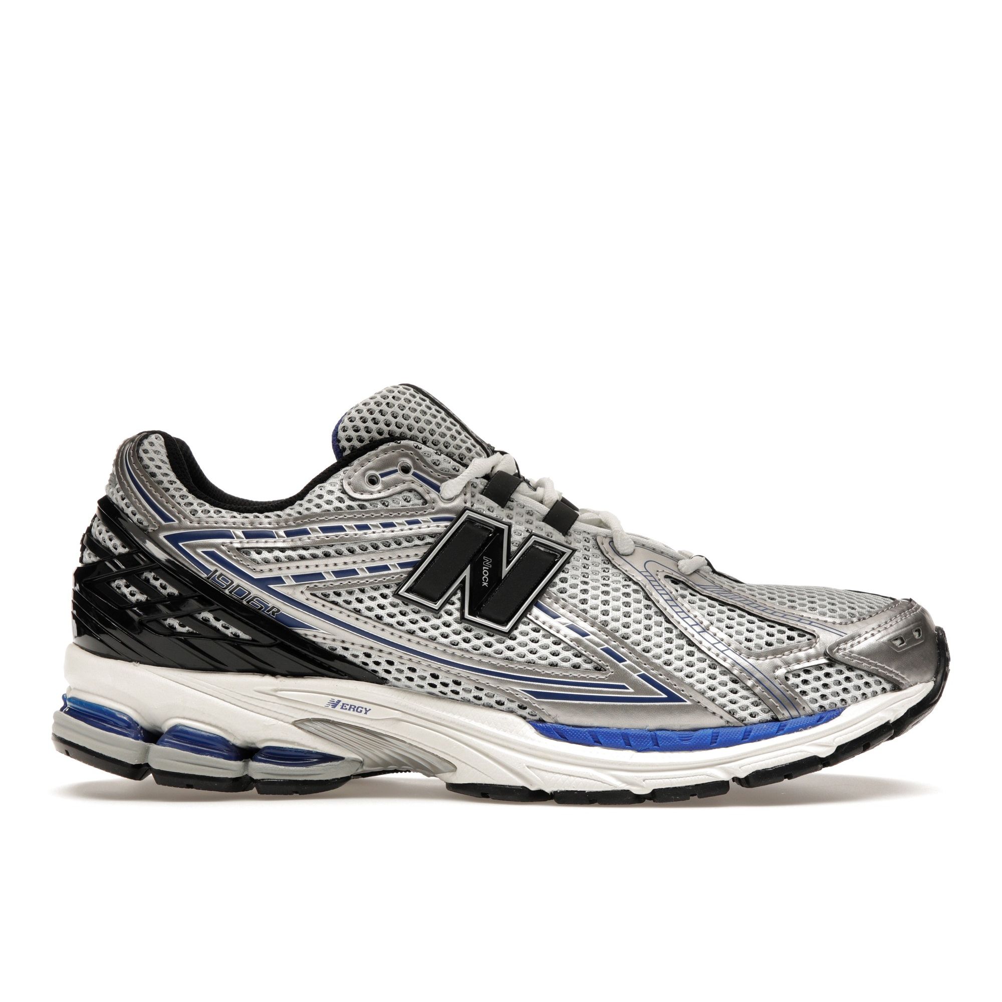 Мужские кроссовки New Balance 1906R Silver Team Royal серебристо-черный металлик M1906RCD 38
