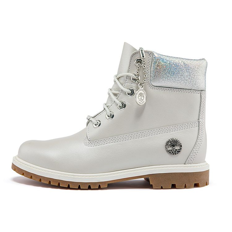Timberland 6 дюймов Повседневные короткие ботинки Martin женские светло-серые A2M4D 37.5