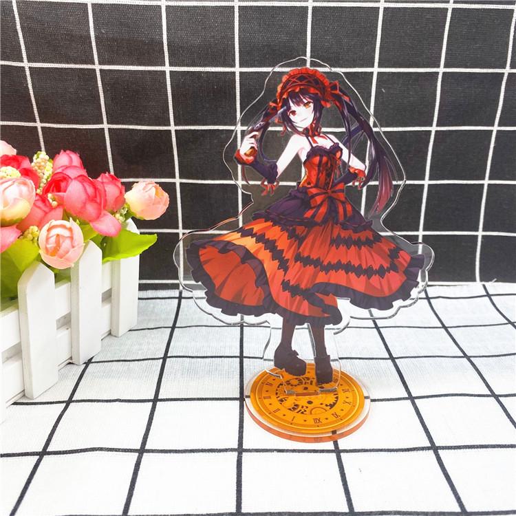 Игра Аниме Дата Живая Модель Акриловая Фигурка Стенд Окрашенный Настольный Декор Орнамент Подарок 15см