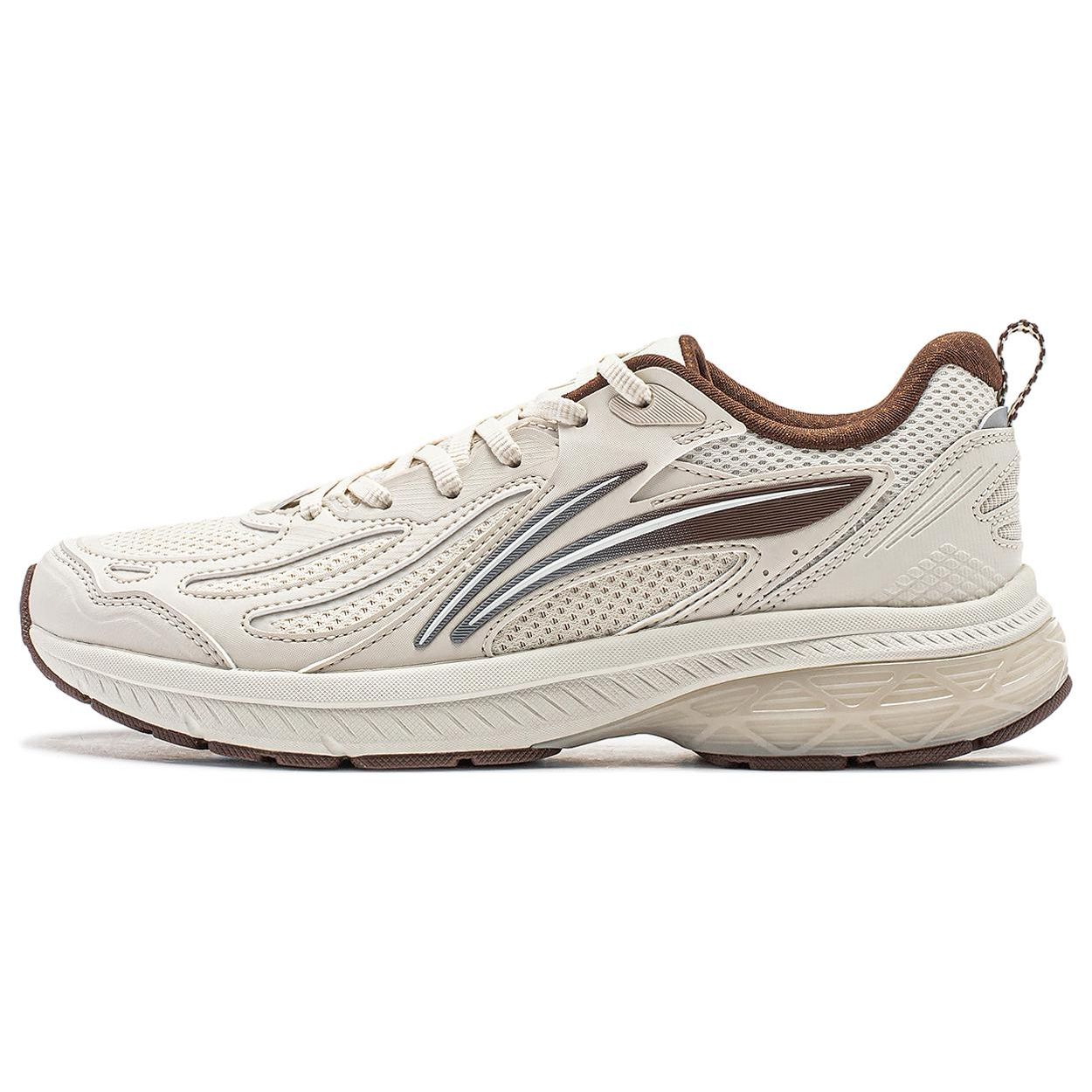 Кроссовки Li Ning Fuyiao V2 легкие, высокопрочные, амортизирующие, нескользящие, износостойкие, с низким верхом, женские, жемчужно-белые ARXT022-3 35⅔
