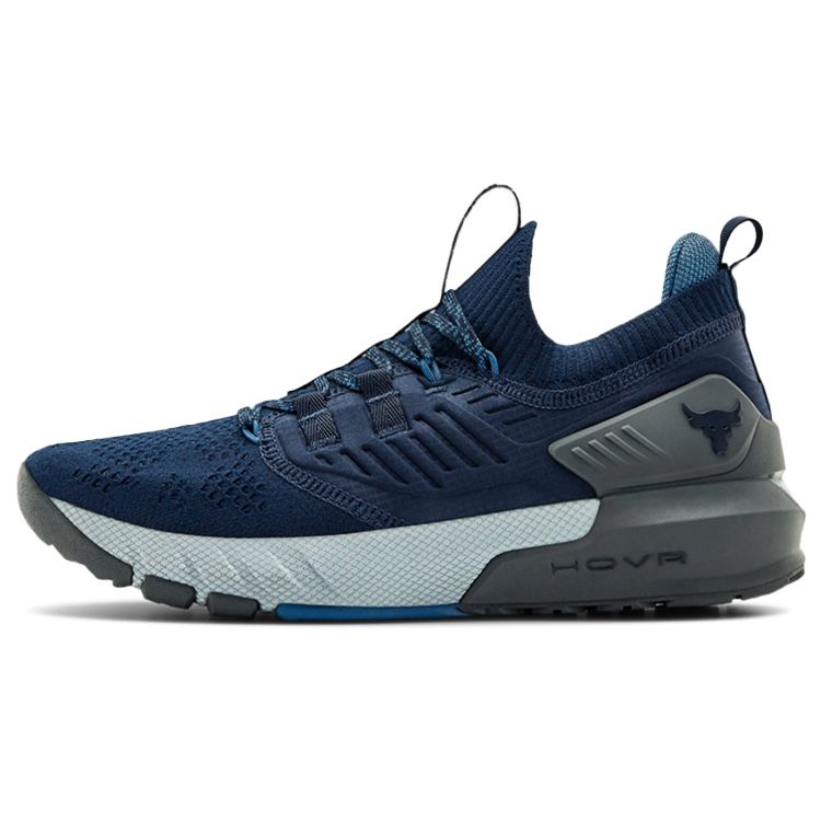 Мужские кроссовки Under Armour Project Rock 3 Academy Синие как смоль-серые 3023004-400 44