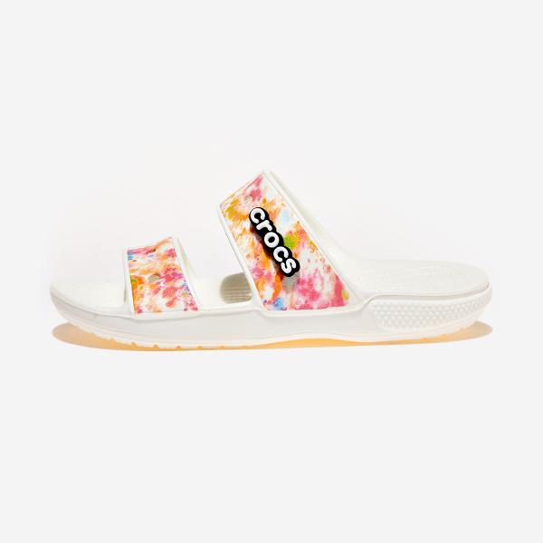 Сандалии Crocs Classic Tie Dye с рисунком-CRS207283 260