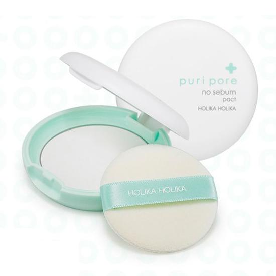 HOLIKA HOLIKA Puri Pore No Sebum Pact 8гр. #8g x 1pcs
