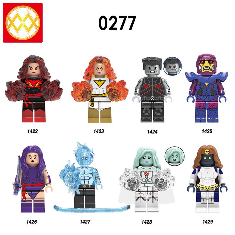 Строительные блоки X0277MOC Series Sentry Doll Сборка игрушек XH1428