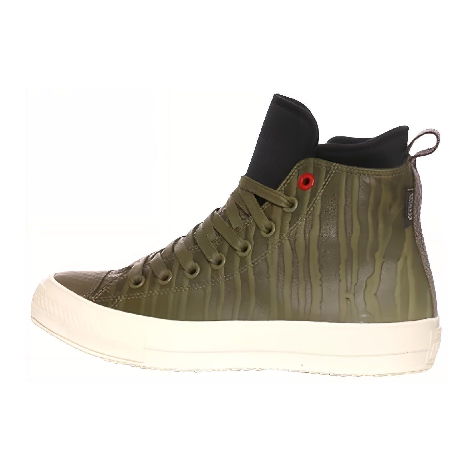 Водонепроницаемые кроссовки унисекс Converse Chuck Taylor All Star Hi Medium Olive Green Black Parchment 158838C 35