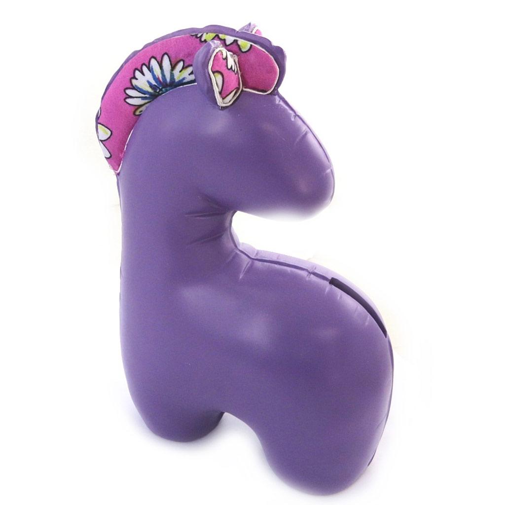 Les Trésors De Lily [N0899] - Копилка из смолы  Passion Horses  фиолетовая - 20x14x9 см фиолетовый