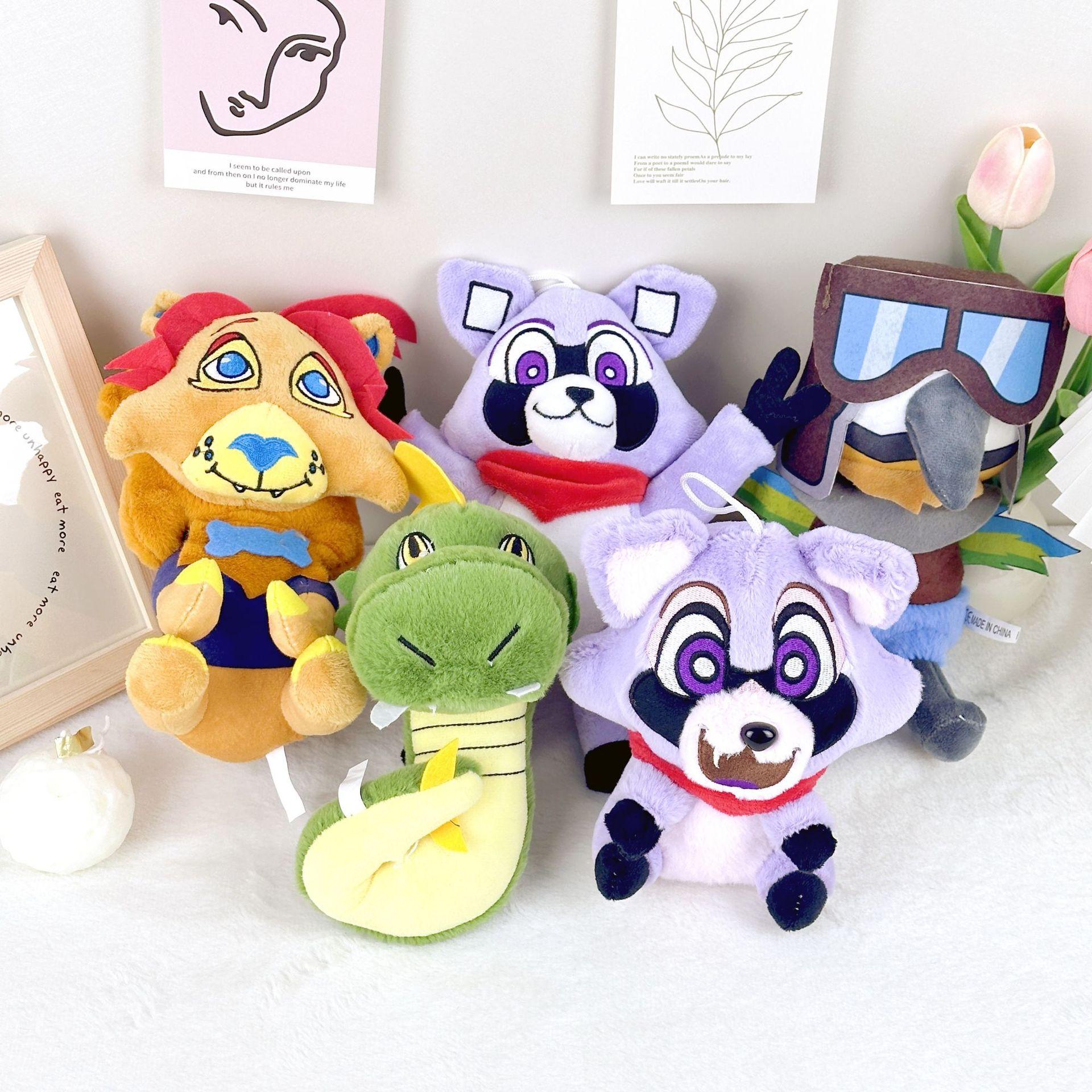 Новая кукла Indigo Park Rambly Детский подарок Indigo Park Raccoon