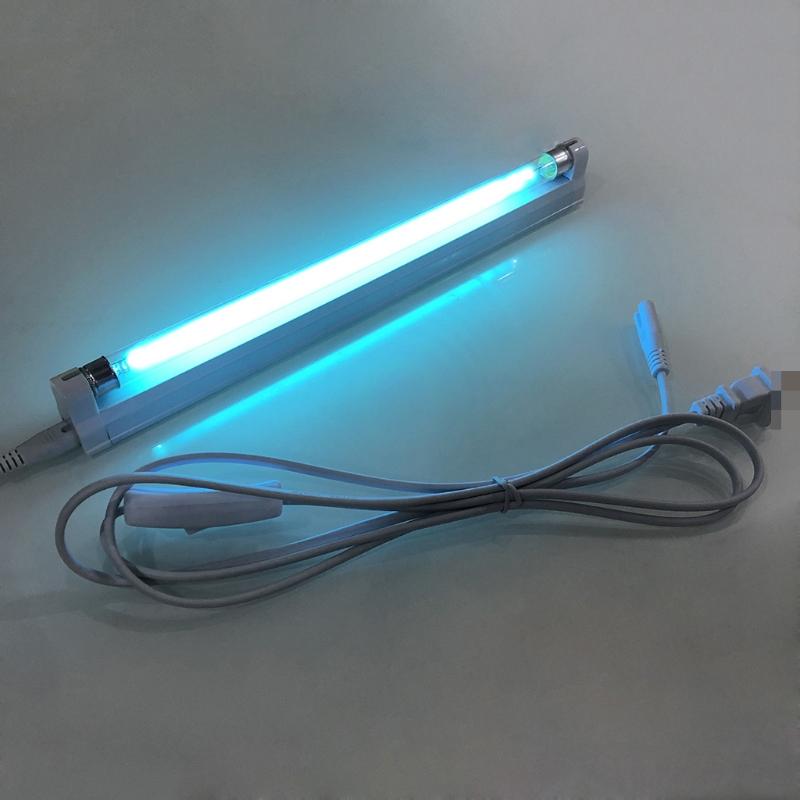 Озоновая ультрафиолетовая бактерицидная лампа 6W 8W 220V UV UVC Кварцевая ультрафиолетовая лампа