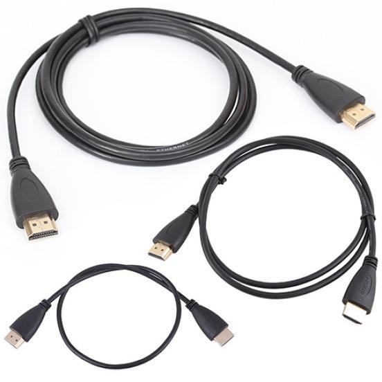 Позолоченный соединительный кабель HDMI 0,5/1/2 м V1.4 HD 1080P для ЖК-дисплея DVD HDTV PS3 1