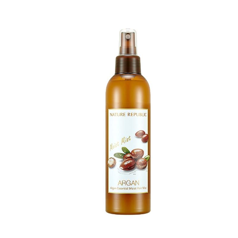 Мисты для тела и волос Nature Republic Argan Essential Увлажняющий спрей для волос 220 мл