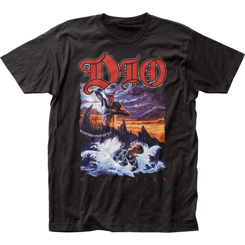 Футболка унисекс DIO Holy Diver в стиле рок-н-ролл с музыкальной группой в стиле ретро S