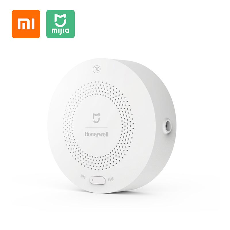 Датчики природного газа  Joom Xiaomi Mijia Honeywell Детектор природного газа Датчик газа Датчик дистанционного управления Работа с многорежимным шлюзом Работа Mijia APP белый