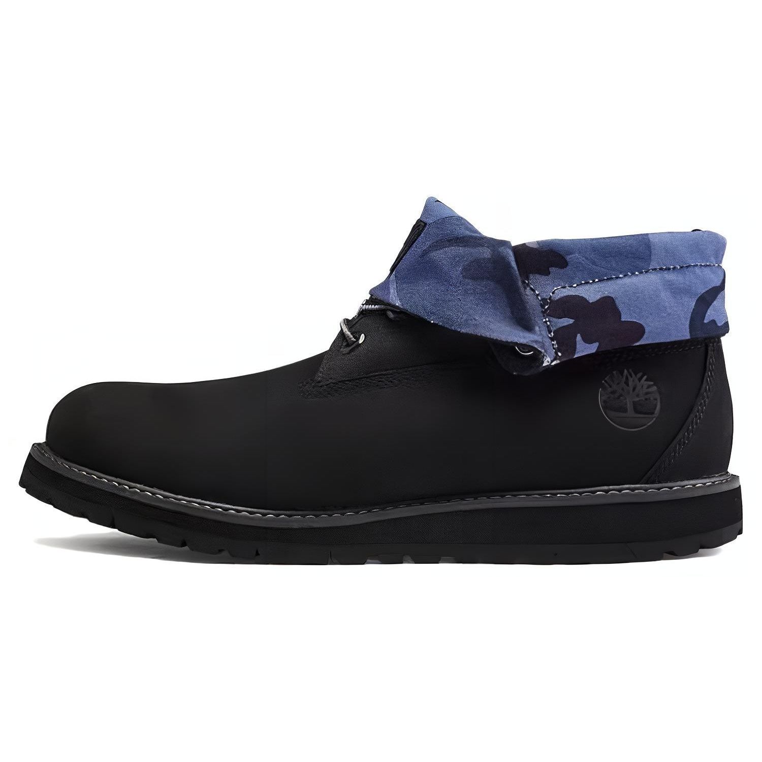 Timberland Прочные амортизирующие классические удобные водонепроницаемые ботинки с откидным верхом, мужские ботинки черного цвета A2DUV 43.5