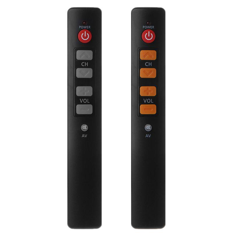 6-клавишный обучающий пульт дистанционного управления для ТВ STB DVD DVB HIFI копирует код с инфракрасного ИК-пульта дистанционного управления чёрный
