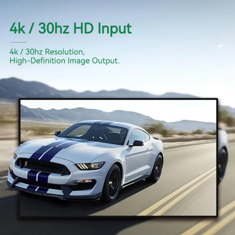 HDMI к USB 2.0 USB 3.0 USB-C Видеозахват Коробка 4K 30 Гц HDMI Карта видеозахвата для ПК Игры Запись DVD-камеры USB3.0