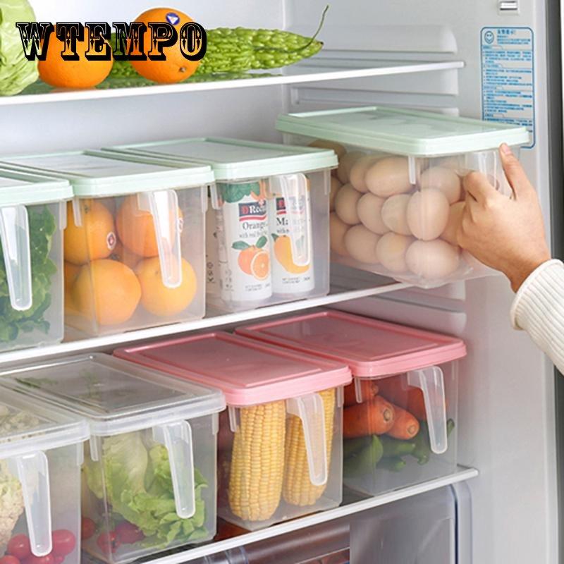 Холодильник для хранения свежих продуктов, пластиковая микроволновая печь, герметичная коробка для обеда, портативная отдельная коробка для бенто One size