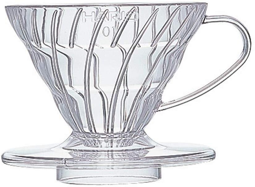 HARIO V60 (01) - воронка для приготовления проливного кофе, на 1-2 чашки