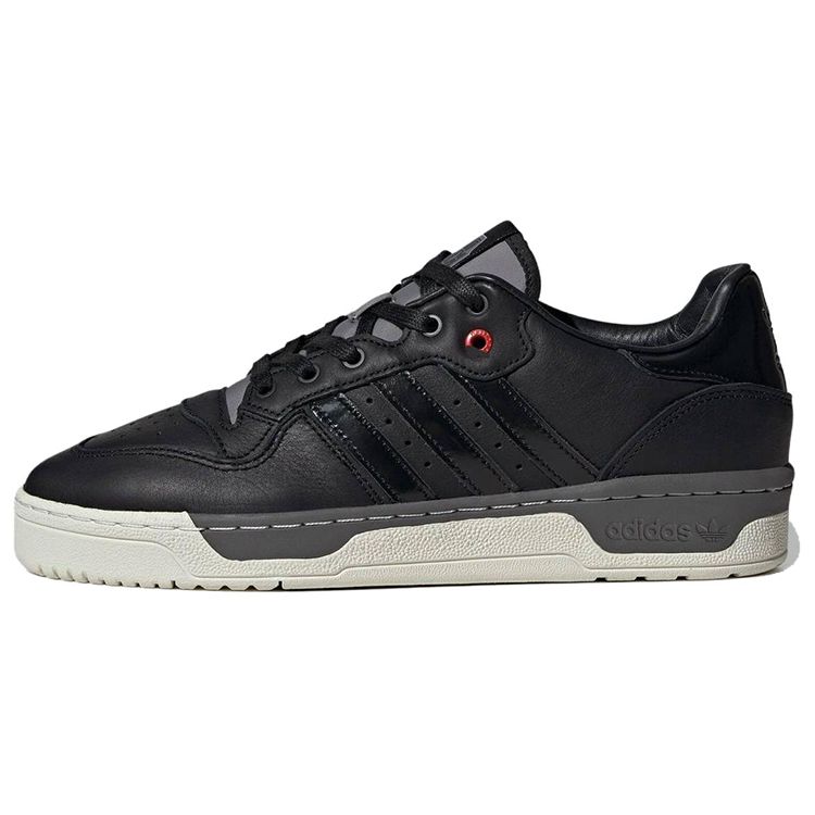 Черные кроссовки унисекс adidas Nice Kicks x Rivalry Low Core White-Tint IH2598 44