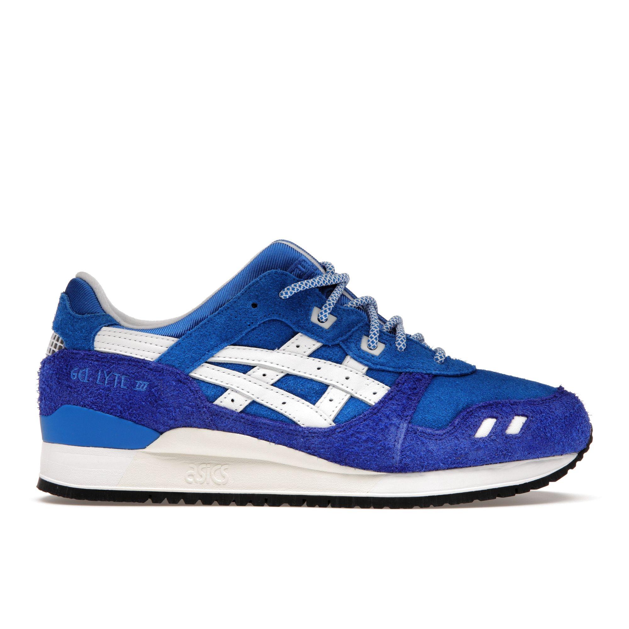 ASICS Kith x Marvel x Gel Lyte 3 07 Remastered X-Men 60th Anniversary — кроссовки Beast Men синие 1201A958-400 42