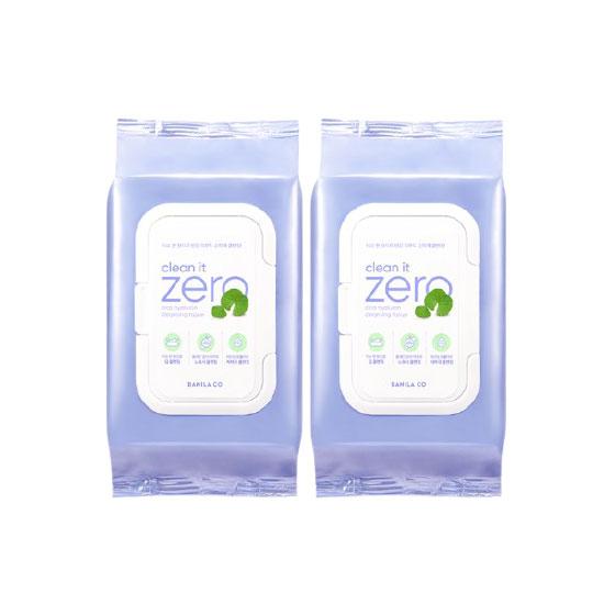 BANILA CO Clean It Zero Cica Hyaluron Cleansing Tissue 80 салфеток * 2 шт.