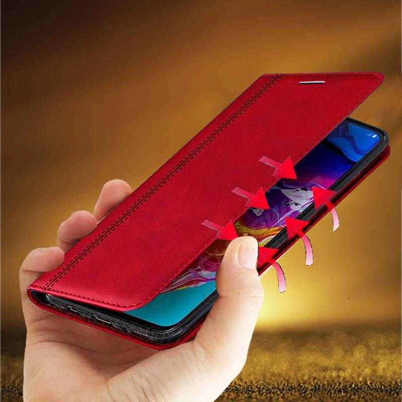 Флип кожаный кошелек с магнитным чехлом для OPPO A1K A5 A9 A31 2020 A52 Realme 5 6 Pro 5S 6I C3 C11 C15 для iphone Xiaomi Redmi poco m3 x3 9c 9A, чехол для телефона Iphone 12 Pro Max 6.7inch чёрный