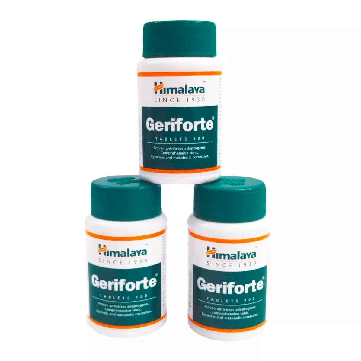 Набор Герифорте (3 х 100 таб), Geriforte Set,  Himalaya