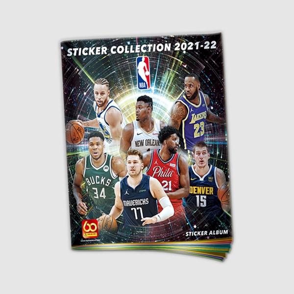 Альбом наклеек Panini NBA 21/22 с корейской настольной игрой