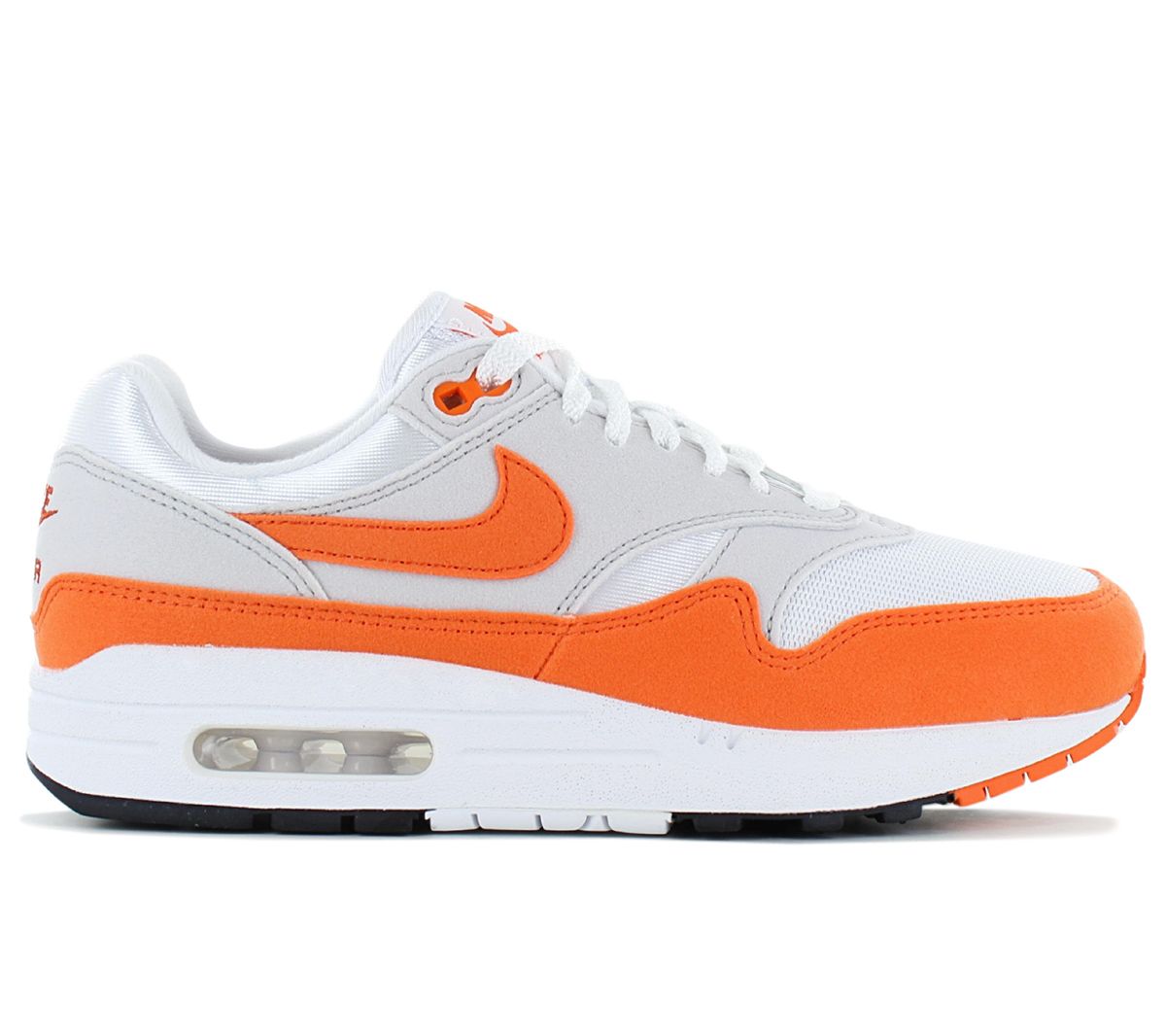Nike Air Max 1 - Кроссовки Туфли Серо-Оранжевый DZ2628-002 ОРИГИНАЛ EU 39 US 8 серый